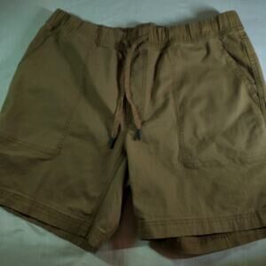 Alpine Design 7" Hiking Shorts Large Beige Men's